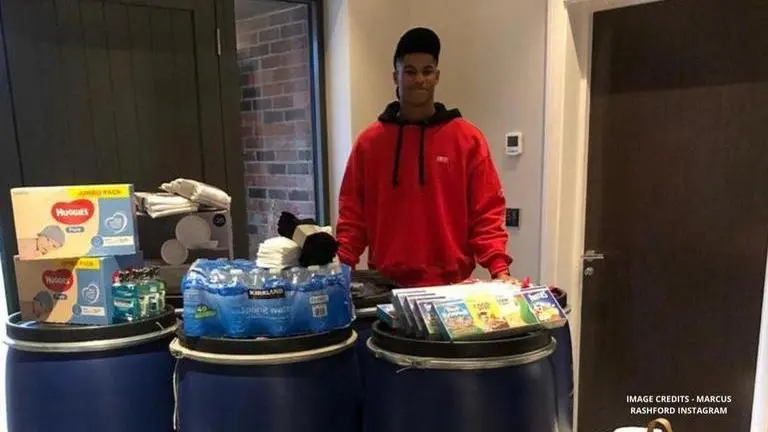 Marcus Rashford’s full list of charitable and generous acts including school meals victory marcus rashford charity