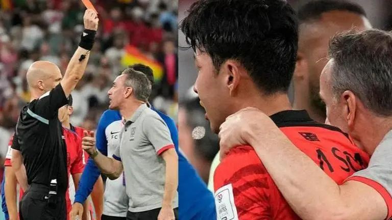 Red card to tears: Dramatic scenes after Ghana win vs South Korea at FIFA World Cup; Watch FIFA World Cup
