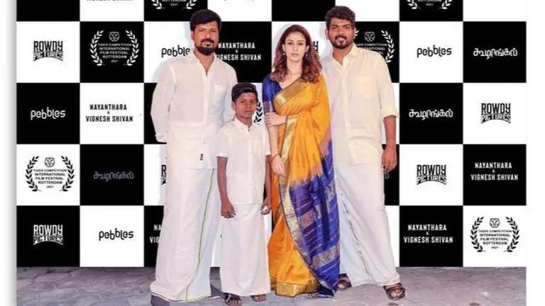 Vignesh Shivan & Nayanthara attend the premiere of 'Koozhangal' at Rotterdam Film Festival Koozhangal Premiere