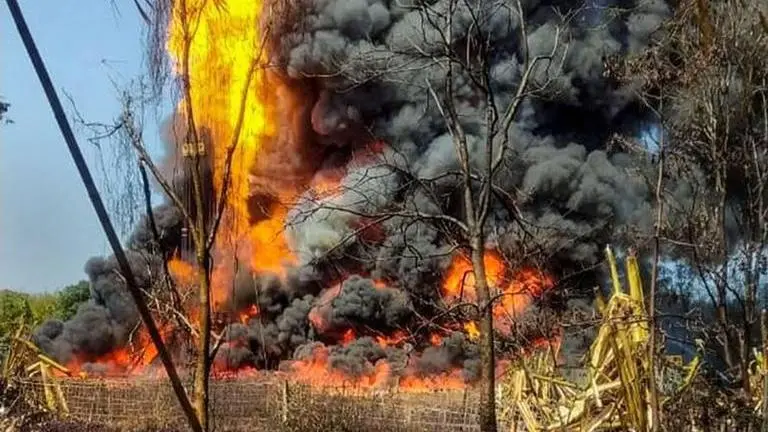 Assam: 467 MT crude output lost on Oil India's well fire tragedy day