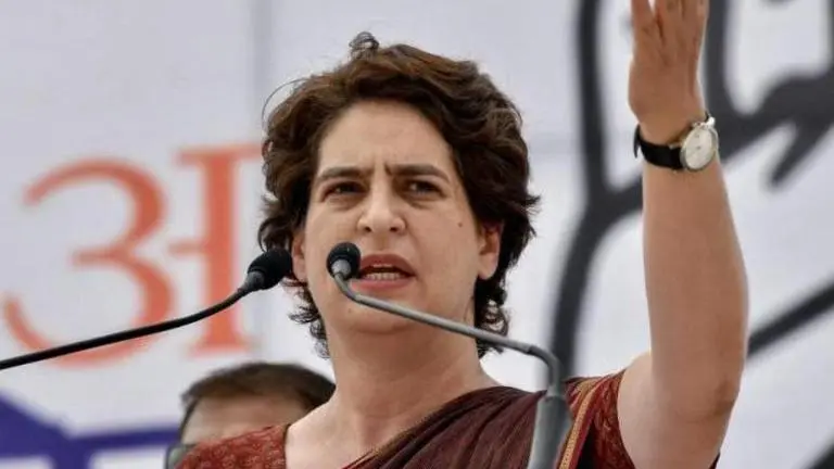 Priyanka slams Yogi govt over law and order; says fear prevailing among people