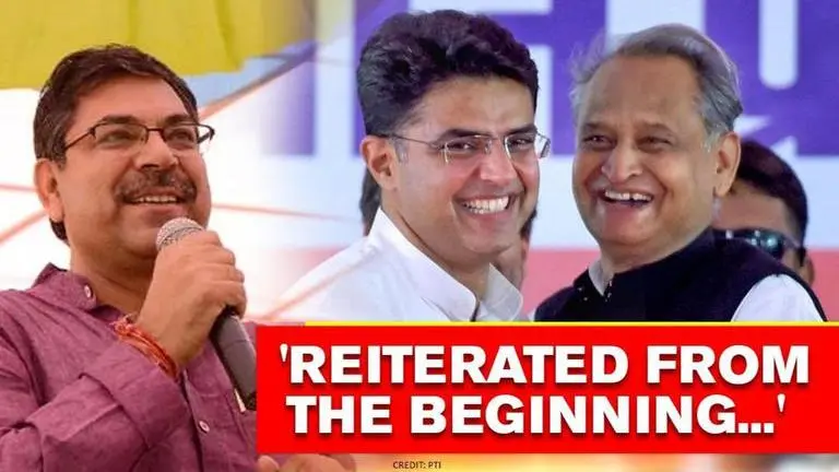 Rajasthan BJP tacitly accepts Pilot's reconciliation with Congress, asks govt to apologise BJP