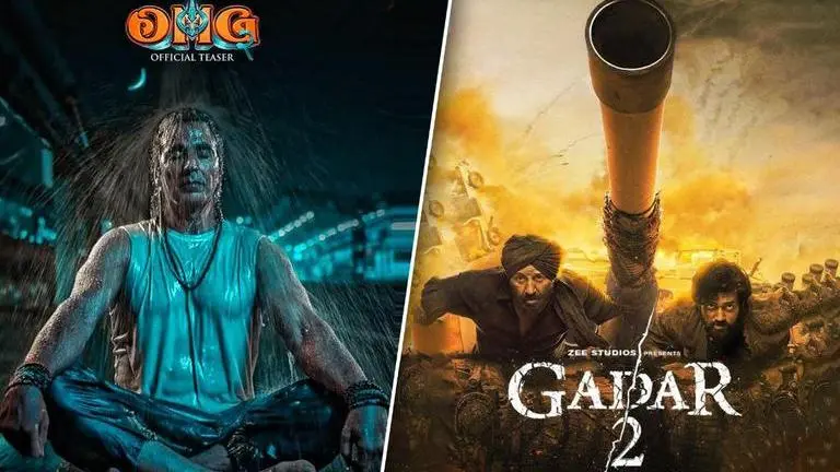 Gadar 2 vs OMG 2 box office advance bookings: Akshay Kumar film trails Sunny Deol starrer Gadar 2