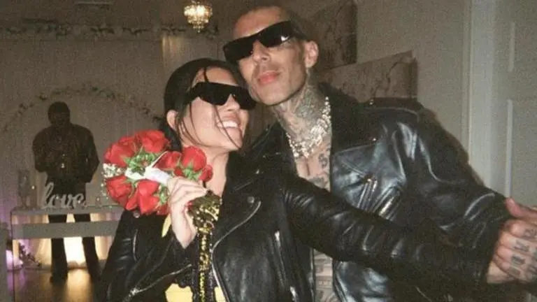 Kourtney Kardashian & Travis Barker gives a peek into their Joint Bachelor Party; See pics Kourtney Kardashian