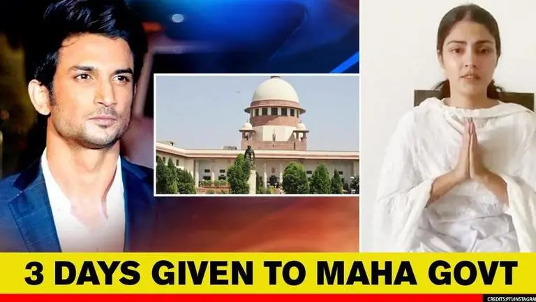 SC refuses protection to Rhea in Sushant case, Maha govt gets 3 days to submit findings sushant