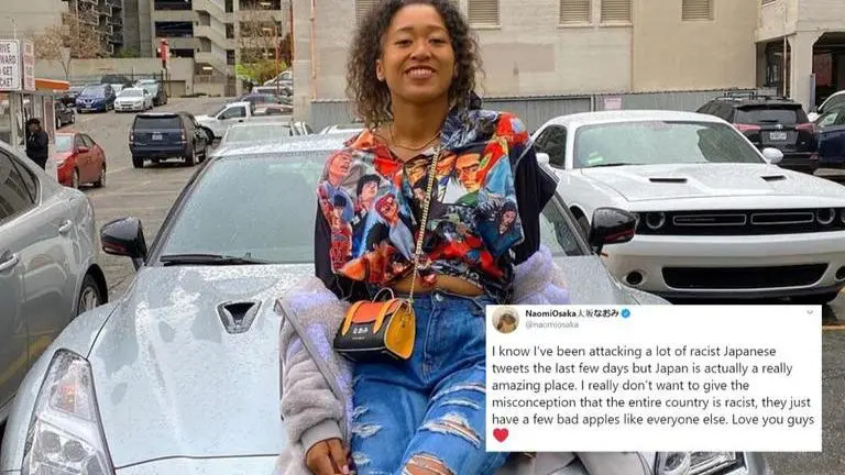 Naomi Osaka clears air on attacking 'racist Japanese tweets', calls Japan a 'great place' Naomi Osaka