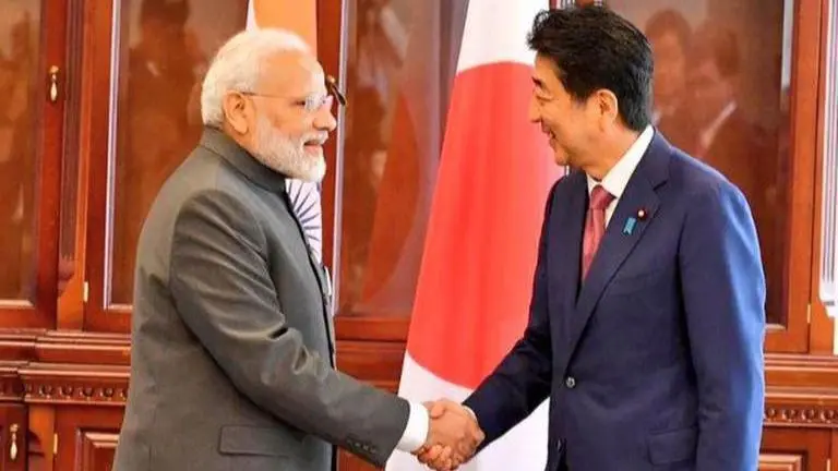 PM Modi meets Japanese PM Shinzo Abe in Russia, reinforces partnership PM Modi, Japan PM Shinzo Abe