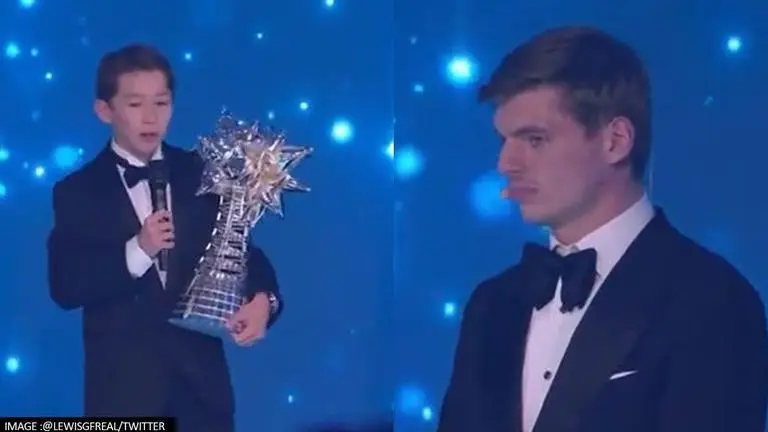 FIA Gala: Karting champion names Hamilton & Vettel as idols in front of Verstappen; WATCH Max Verstappen FIA Gala award