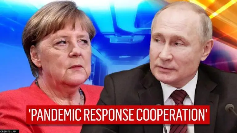 Putin, Merkel discuss possible joint vaccine production in combating the pandemic putin, merkel
