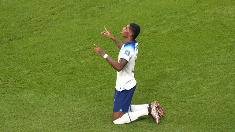 Marcus Rashford explains why he celebrated by pointing to the sky after brace vs Wales Marcus Rashford