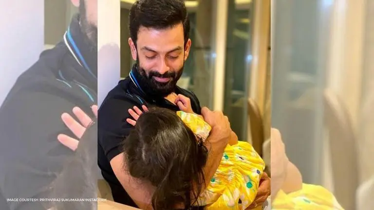 Prithviraj's daughter Ally writes a letter to Santa Claus negotiating her gift for 2020 Prithviraj
