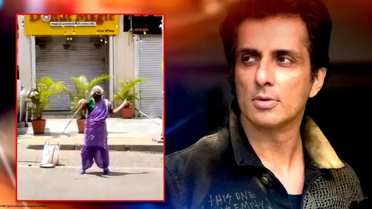 Sonu Sood wants to open women self-defense school headed by Pune's lathi-wielding woman Sonu Sood