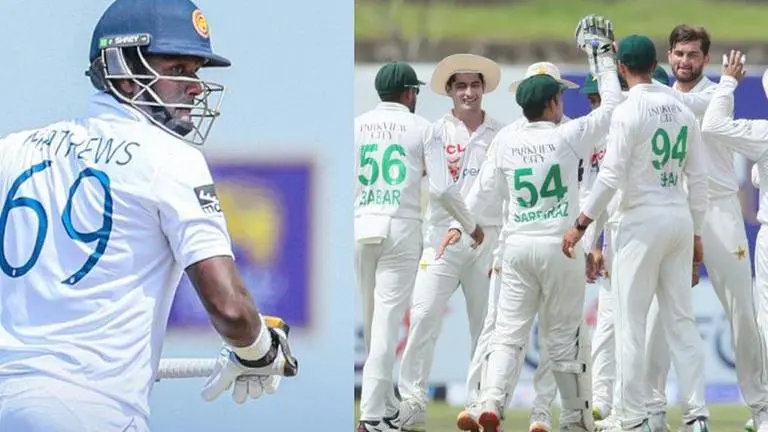 Sri Lanka fights back to reach 242-6 at stumps on 1st day of 1st Test vs Pakistan Shaheen Afridi, PAK vs SL