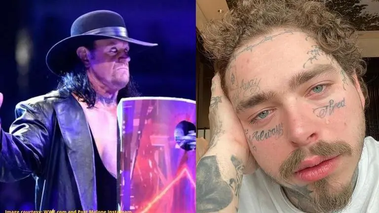 When The Undertaker chokeslammed Post Malone and stunned WWE universe; watch video The Undertaker