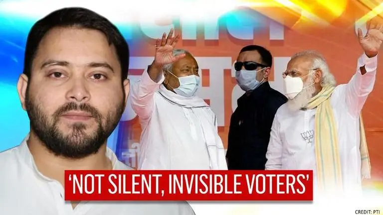 Tejashwi dismisses PM's 'silent voter' claim; says they don't exist & accuses EC again Tejashwi