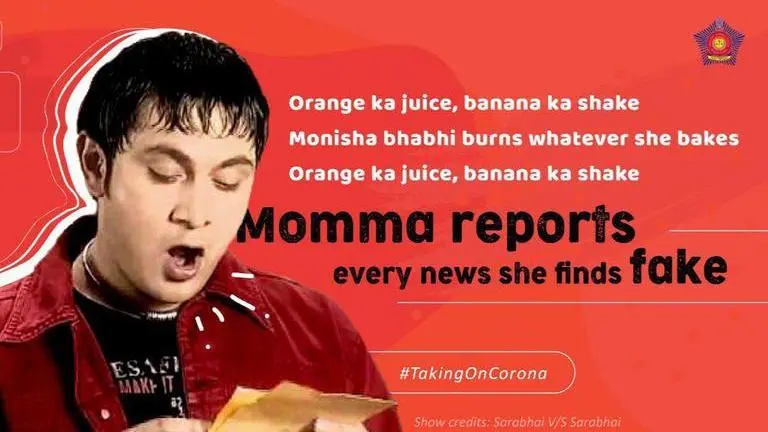 Mumbai Police share 'Sarabhai vs Sarabhai' memes to raise awareness about COVID-19 Mumbai police