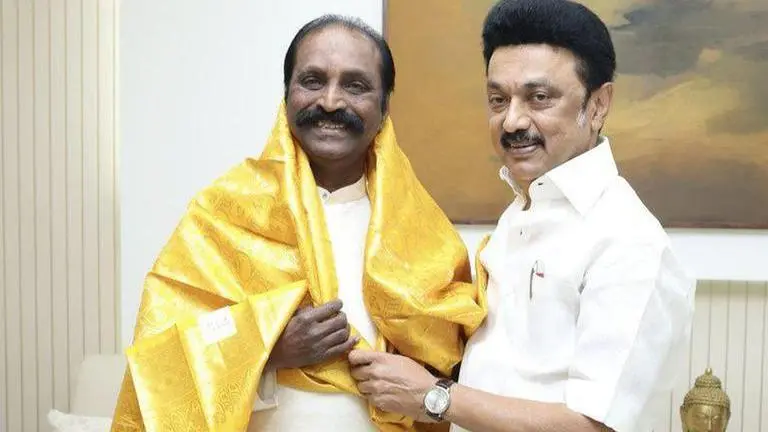 Singer Chinmayi slams MK Stalin for birthday wishes to 'harassment accused' Vairamuthu MK Stalin