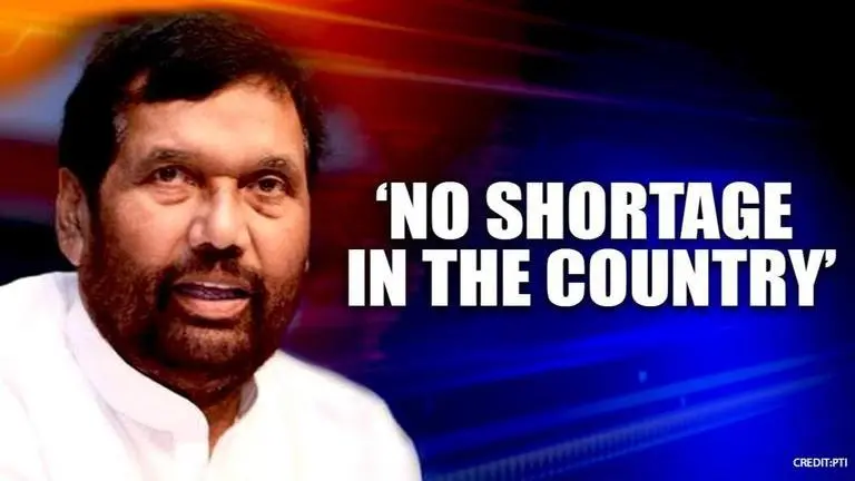 Ram Vilas Paswan allays fears of food shortage amidst COVID-19 lockdown COVID-19