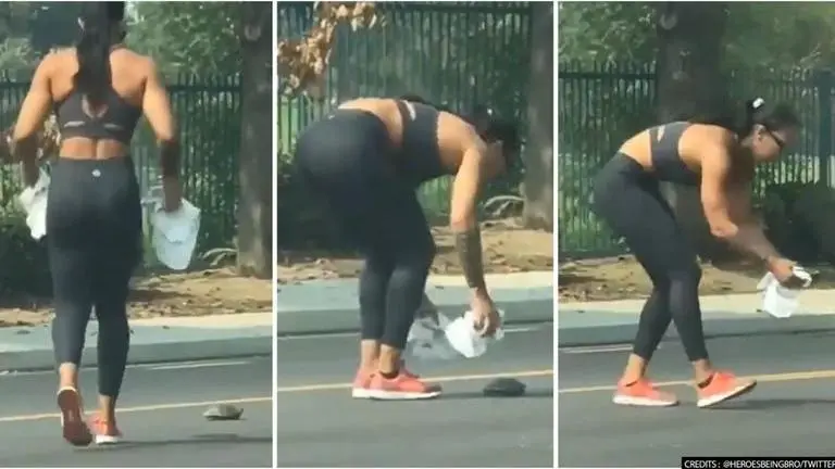 Woman Saves Turtle