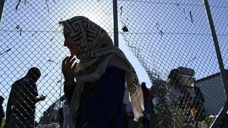 Migrants picked up by British authorities in the Channel