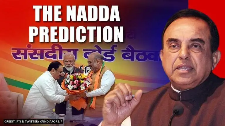 Subramanian Swamy makes prediction for BJP on JP Nadda's unopposed election as party chief Subramanian Swamy