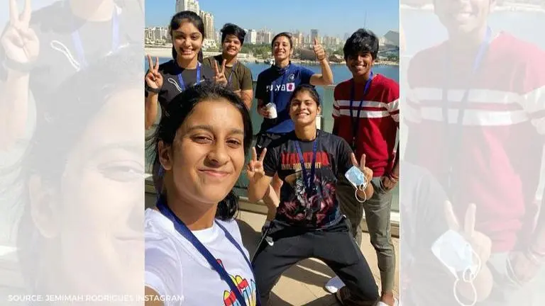 Smriti Mandhana and Jemimah Rodrigues celebrate end of quarantine in Dubai; watch video Smriti Mandhana