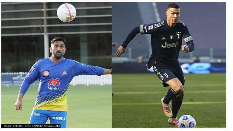 Csk wants manchester united to see ms dhoni's football skills amid ronaldo homecoming
