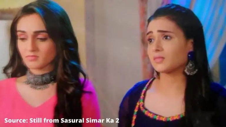 Sasural Simar Ka 2 written update of April 29, 2021: Simar saves Reema from their father Still from Sasural Simar Ka 2