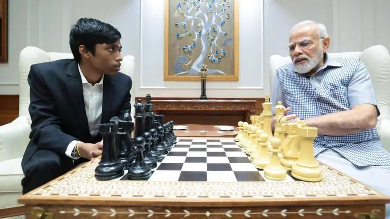 'Had very special visitors at 7 LKM': PM Modi meets R Praggnanandhaa and his family 'Had very special visitors at 7 LKM': PM Modi meets R Praggnanandhaa and his family