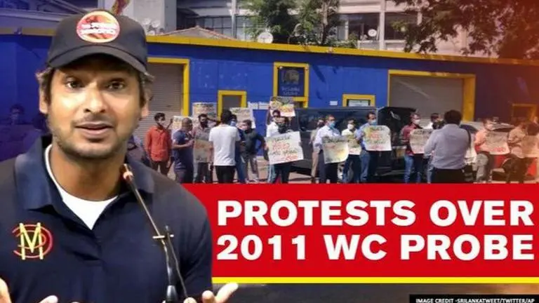 Protests in Sri Lanka against 'harassment of cricket heroes' amid 2011 WC final probe Sri Lanka