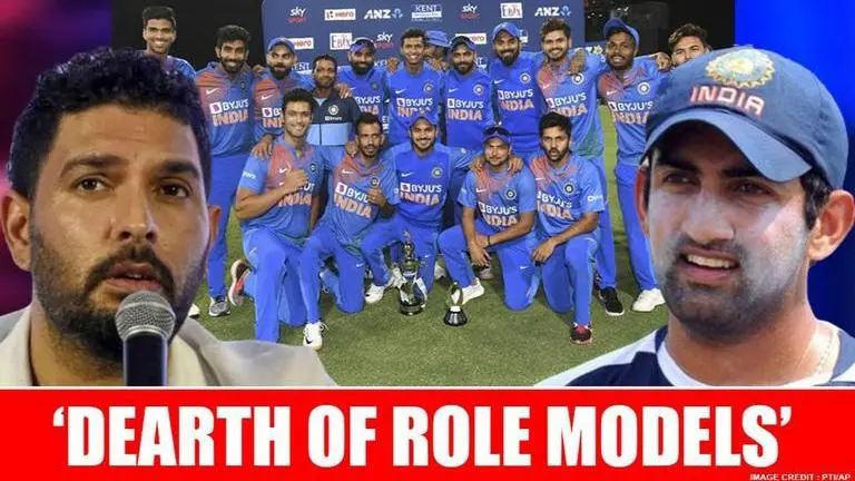 Agree with Yuvraj Singh, there is dearth of role models in current Indian team: Gambhir Yuvraj