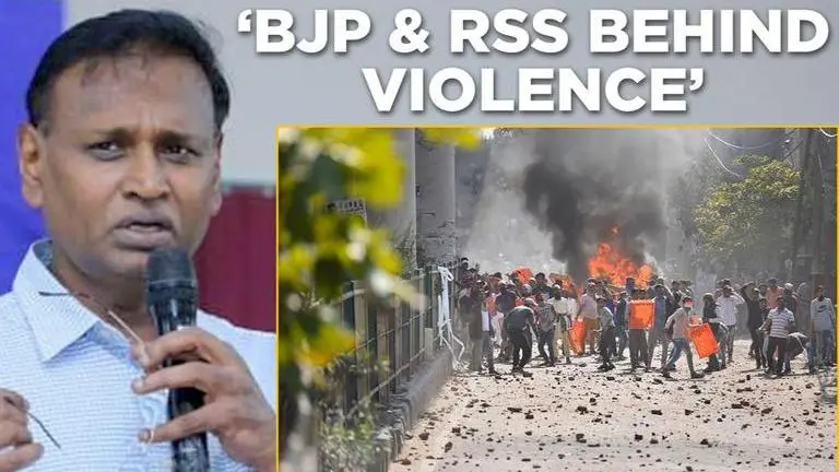 'BJP, RSS behind violence in Delhi,' alleges BJP-turned-Congress leader Udit Raj BJP