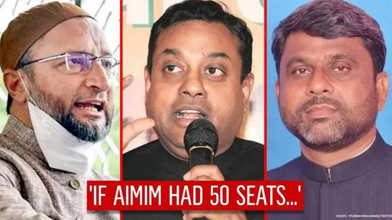 If AIMIM had 50 seats it wouldn't even say Bharat: BJP's Sambit Patra to Hyderabad voters AIMIM