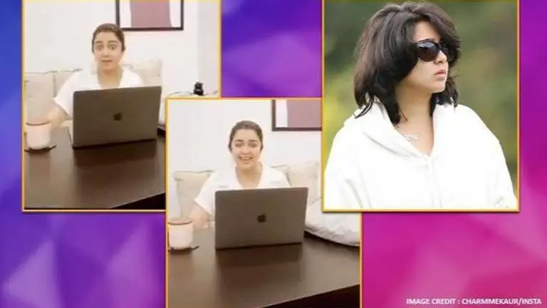 Charmme Kaur gets flak for 'coronavirus has arrived' act, calls it 'immaturity' in apology Charmme Kaur gets flak for 'coronavirus has arrived' act, calls it 'immaturity' in apology