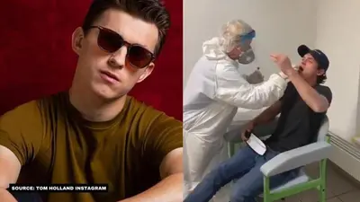 Spider-Man aka Tom Holland takes COVID-19 test before resuming shooting; watch Spider-Man