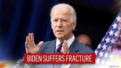 US President-elect Joe Biden suffers 'hairline fractures' in foot, will need walking boot