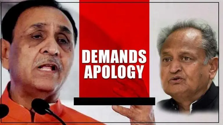 Rupani demands apology, Vaghela backs Ashok Gehlot on prohibition Rupani