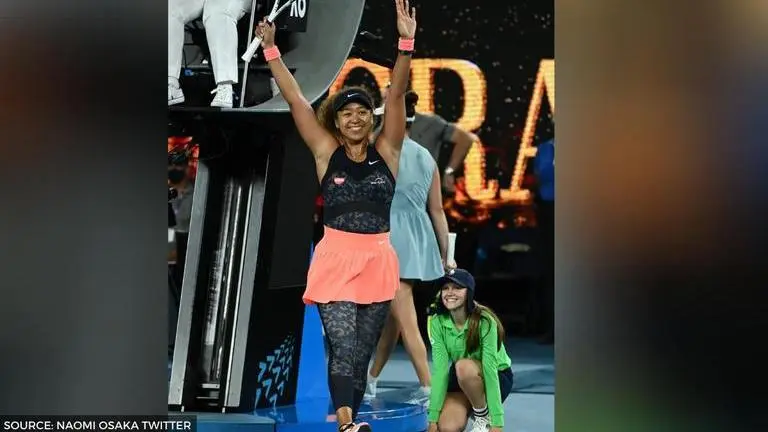 Naomi Osaka gets emotional after looking at picture of ballgirl from Australian Open 2021 naomi osaka