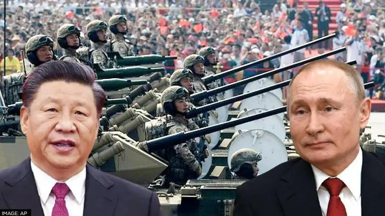 China sends troops & main tanks to Russia despite global criticism of Moscow's 'war games' China