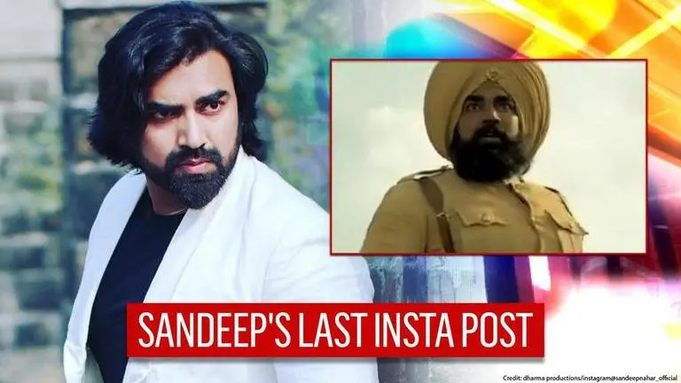 Sandeep Nahar's last Instagram post was his act on 'Teri Mitti' for Republic Day greeting Sandeep Nahar's last Instagram post was his act on 'Teri Mitti' for Republic Day greeting