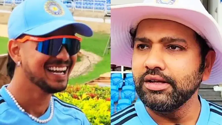 Rohit Sharma leaves birthday boy Ishan Kishan in splits by demanding insane gift; Watch Rohit Sharma, Ishan Kishan