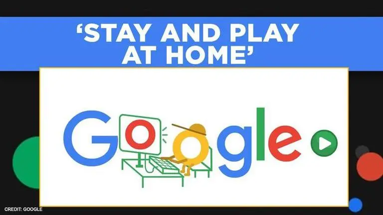 Google Doodle urges people to stay home and play games amid COVID-19 lockdown Google