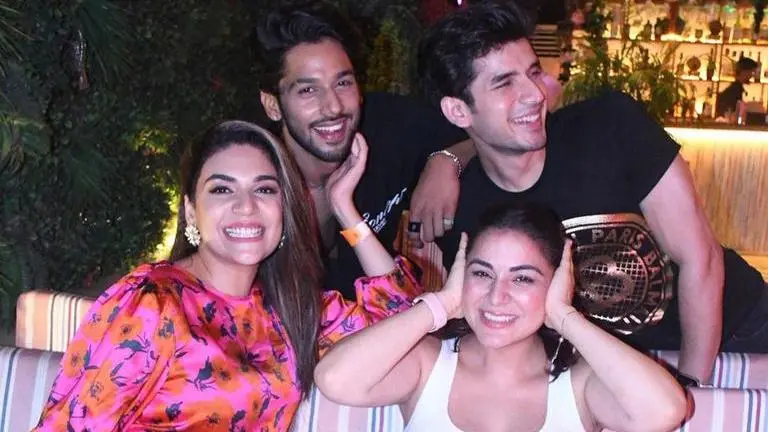 Shraddha Arya, Paras Kalnawat host farewell dinner for Kundali Bhagya co-star Anjum Fakih shraddha arya