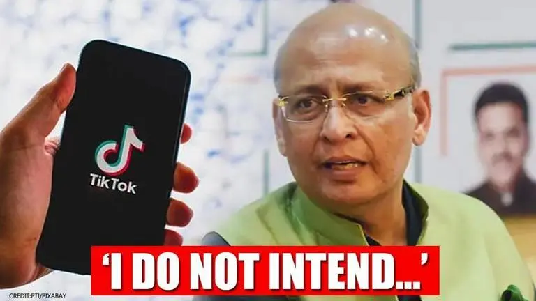 Unconvinced by manner of 'revenge', but Abhishek Singhvi won't appear for TikTok in courts Abhishek Manu Singhvi