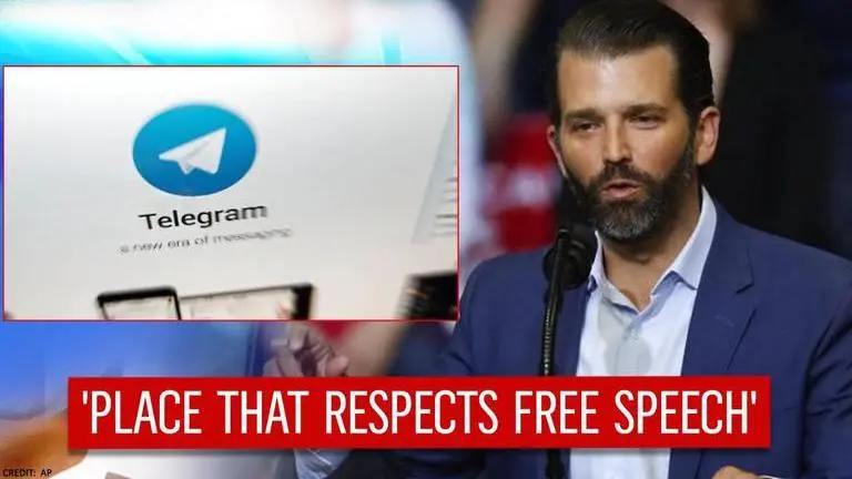 Donald Trump Jr joins Telegram, calls tech giants 'tyrants' in a tweet Donald Trump Jr