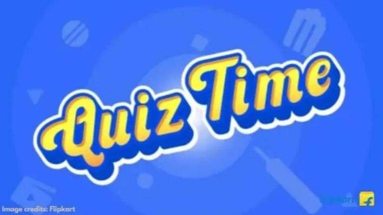 Flipkart live shop quiz today answers