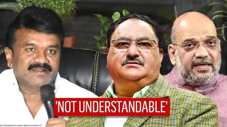 With TRS leading, Telangana Minister questions BJP leadership's involvement in GHMC polls GHMC elections