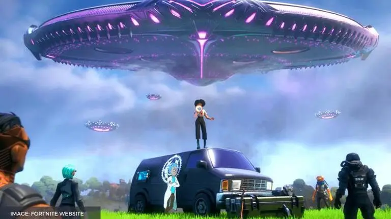 how to enter a ufo in fortnite