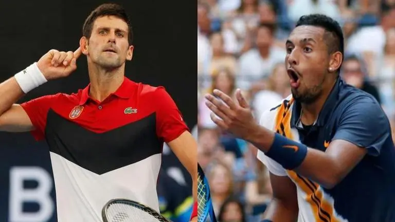 Novak Djokovic lashes out at controversial Nick Kyrgios after being called a 'Tool' by him Novak Djokovic