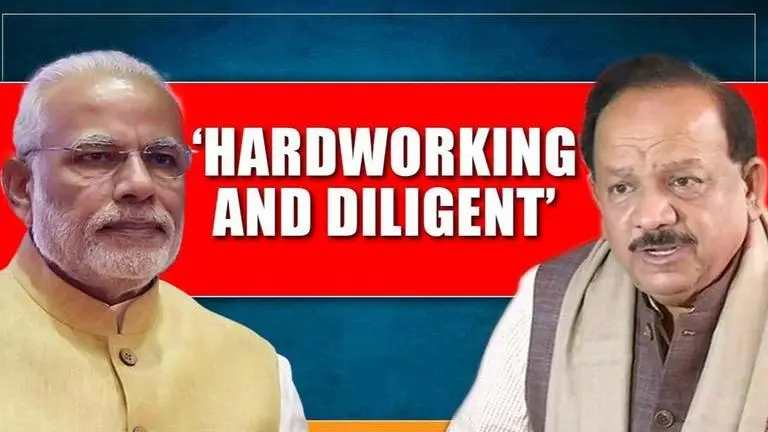 PM Modi wishes Harsh Vardhan on birthday, calls him 'hardworking & diligent administrator' PM Modi